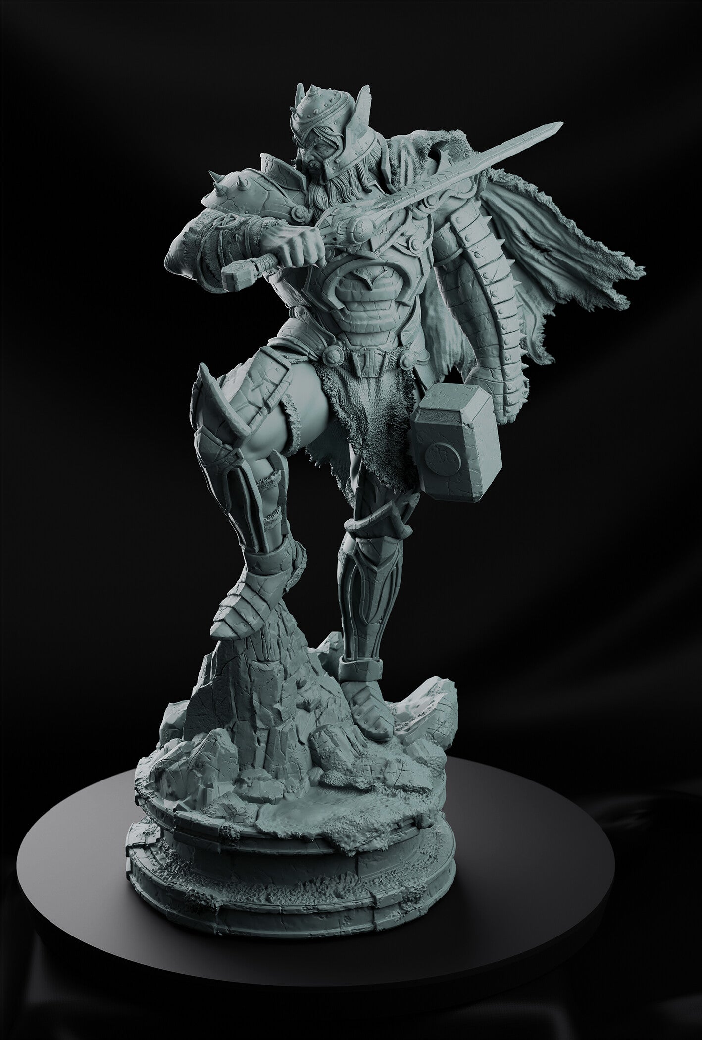 King Thor style Thunder King resin kit – Unpainted 3D Printed Model kit