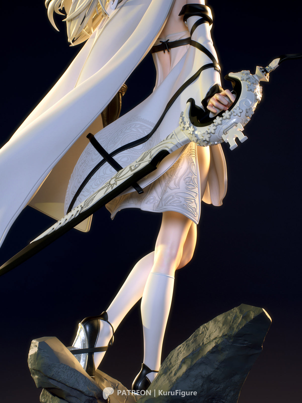 Zero Style Drakengard 3 Unpainted Resin Garage Kit (1/6-1/12)
