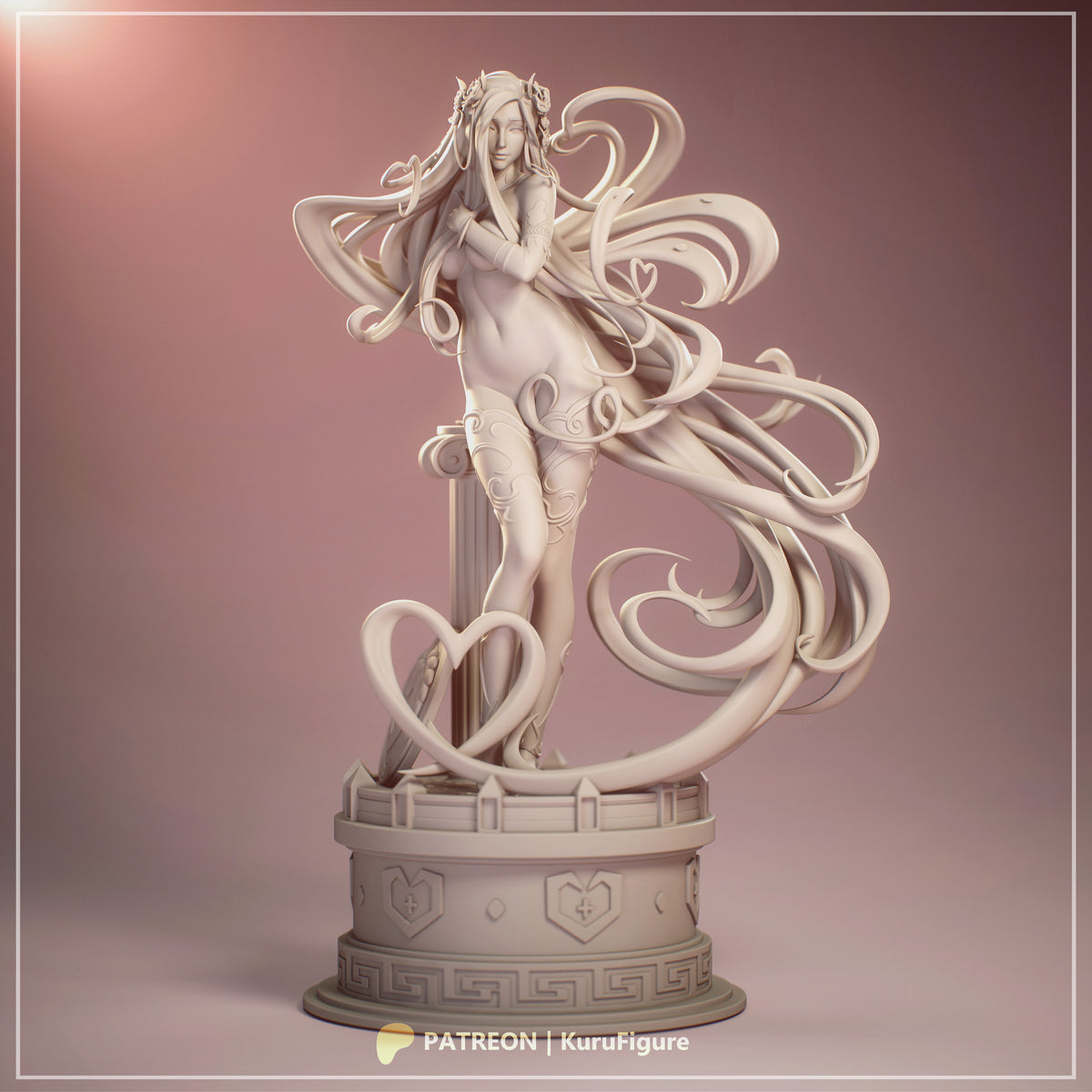 Aphrodite Style Hades Unpainted Resin Garage Model Kit (1/6-1/12)