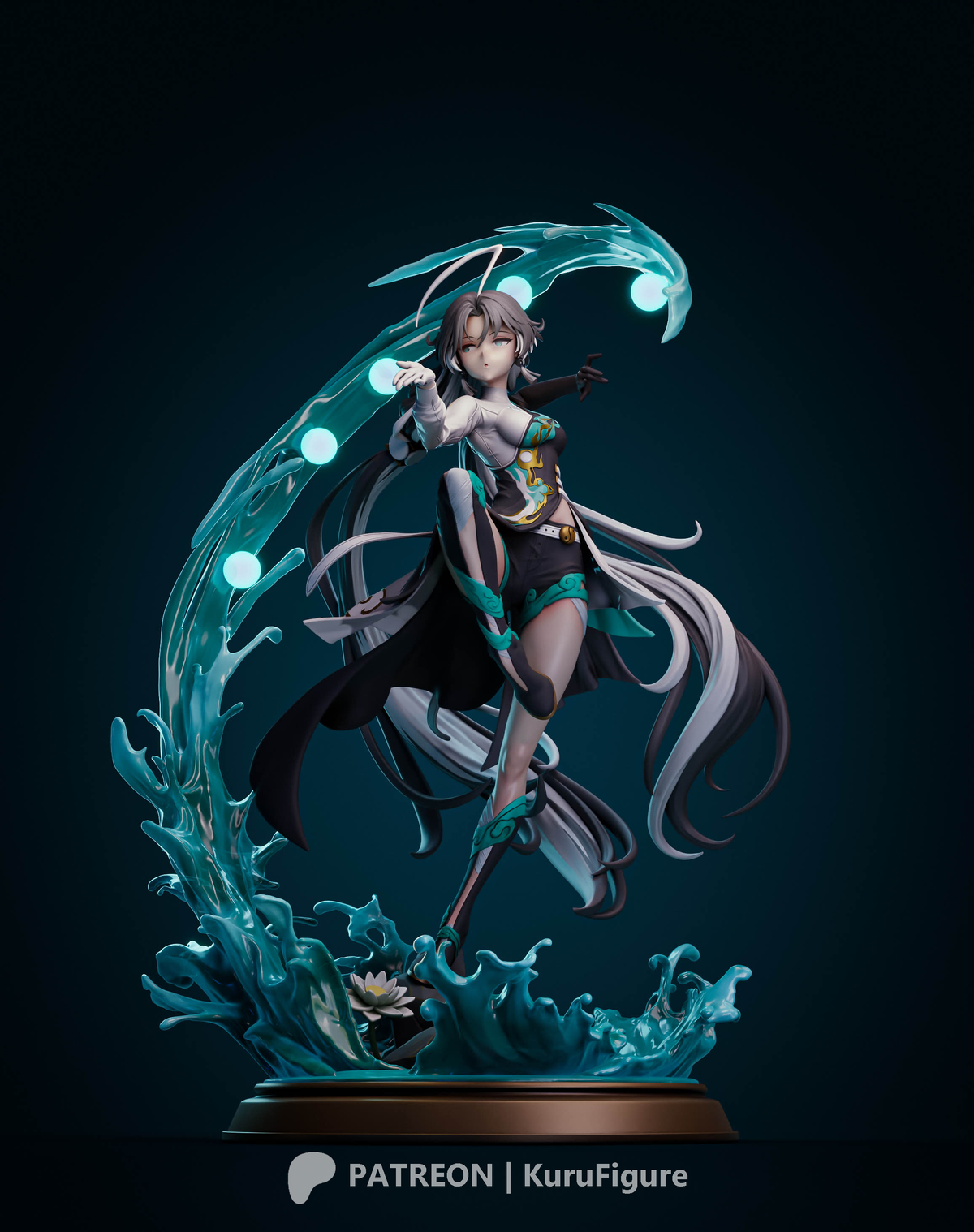 Jianxin Style Wuthering Waves Unpainted Resin Kit (1/6-1/12)