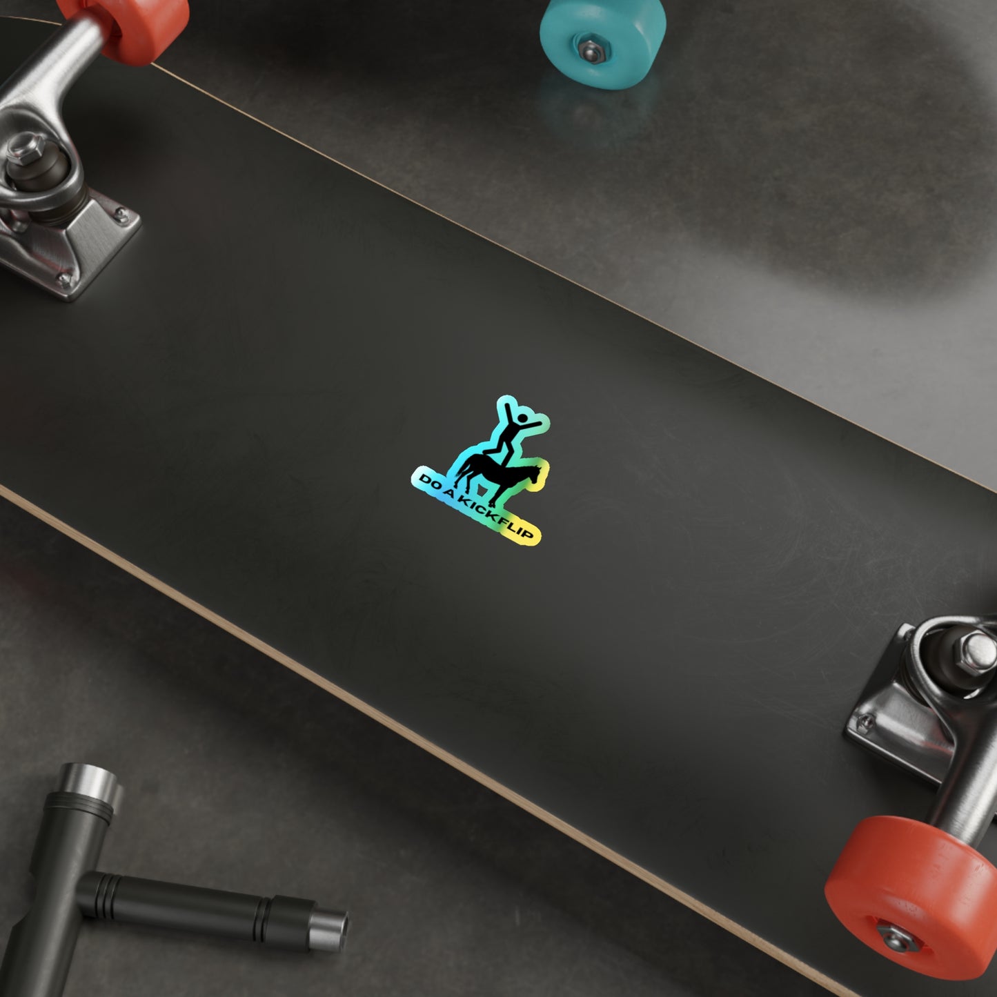 Do a KickflipHolographic Sticker – do a kickflip