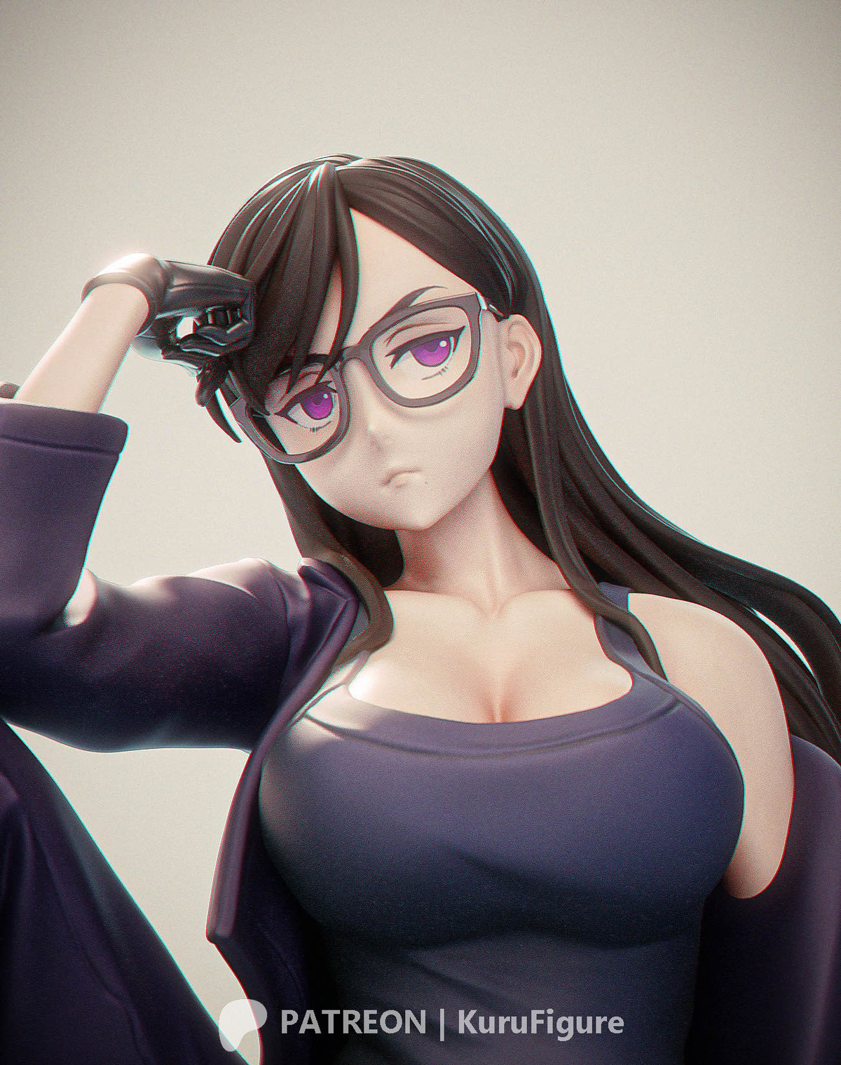 Hizuru Minakata Style Summer Time Rendering Unpainted Resin Kit (1/6-1/12)