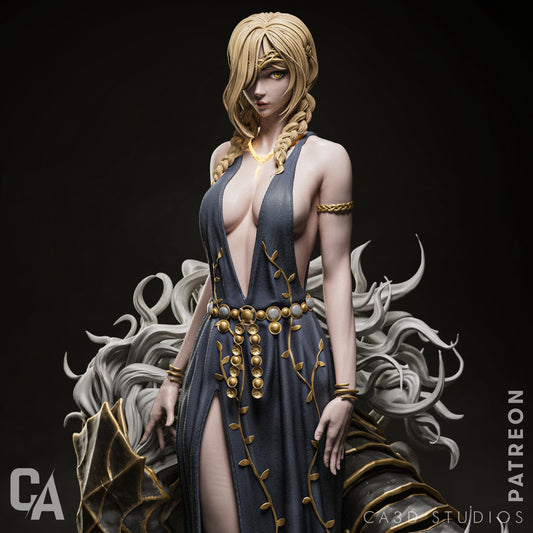 Marika & Maliketh Style Elden Ring Unpainted Resin Garage Kit (1/6-1/12)