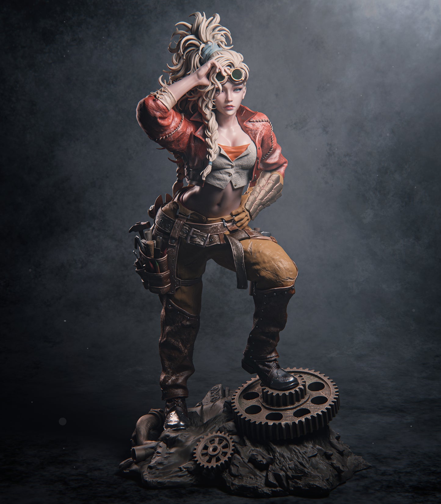 Gemma style Monster Slayer resin kit – Unpainted 3D Printed Model kit