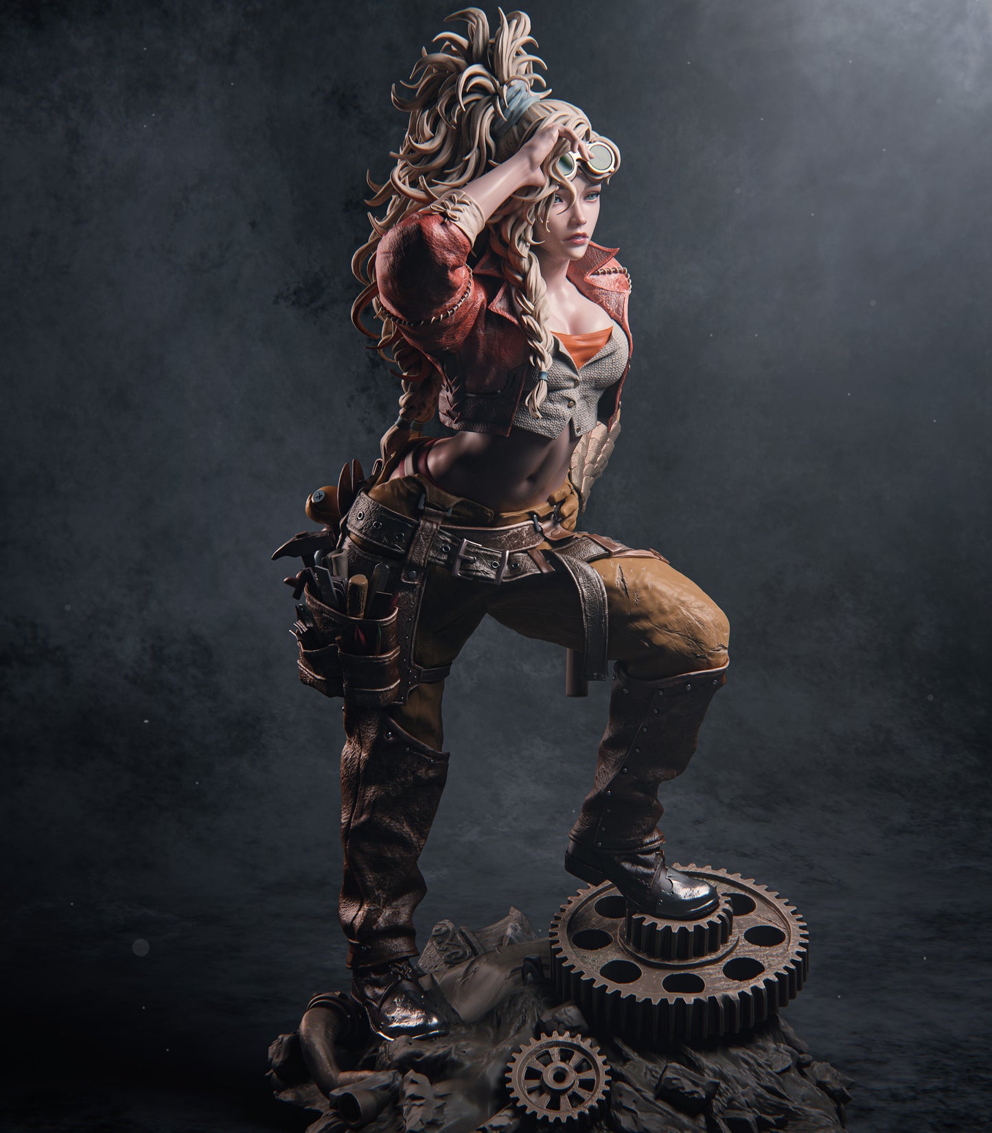 Gemma style Monster Slayer resin kit – Unpainted 3D Printed Model kit