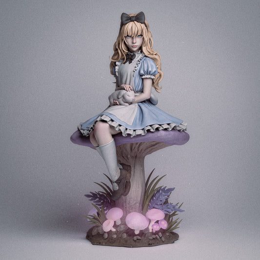 Alice in Wonderland Explorer resin kit – Unpainted 3D Printed Model kit