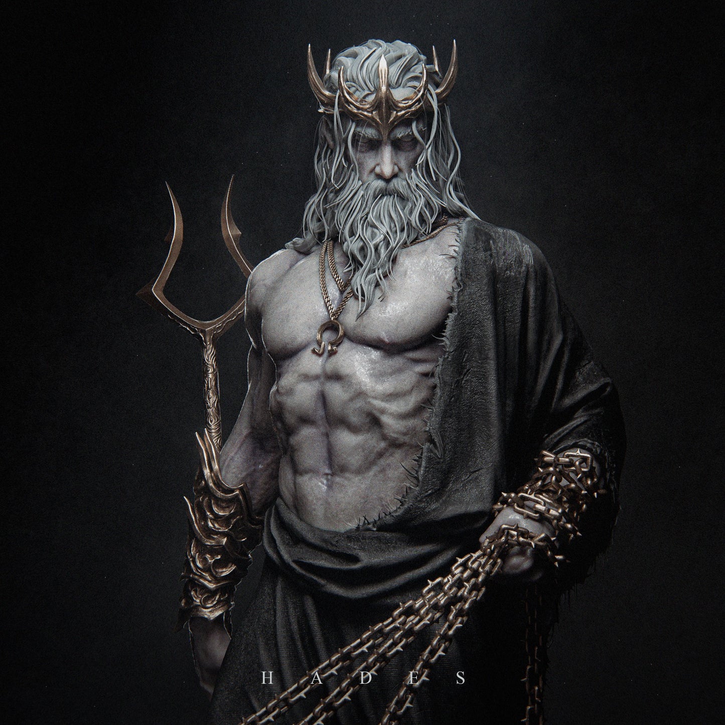 Hades resin kit – Unpainted 3D Printed Model kit