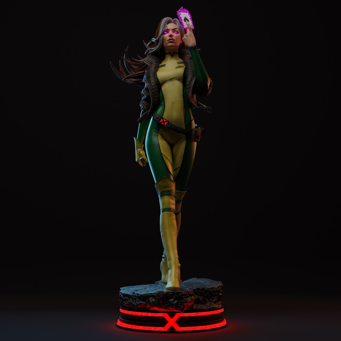 Rogue style Southern Powerhouse Girl resin kit – Unpainted 3D Printed Model kit