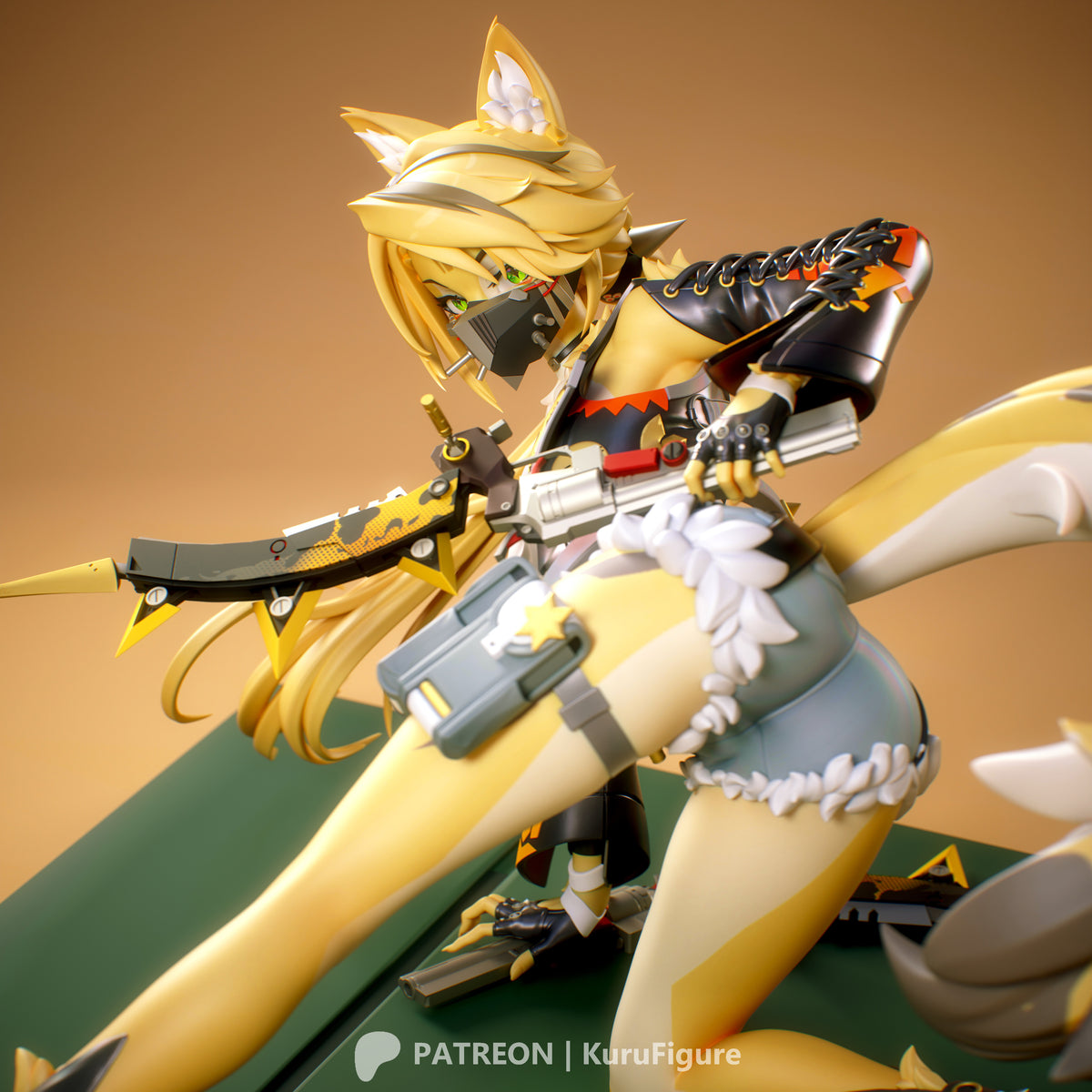 Pulchra Style Zenless Zone Zero Unpainted Resin Garage Kit (1/6-1/12)