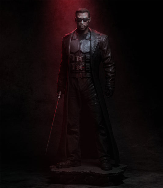 Blade style Vampire-Hunting Hero resin kit – Unpainted 3D Printed Model kit