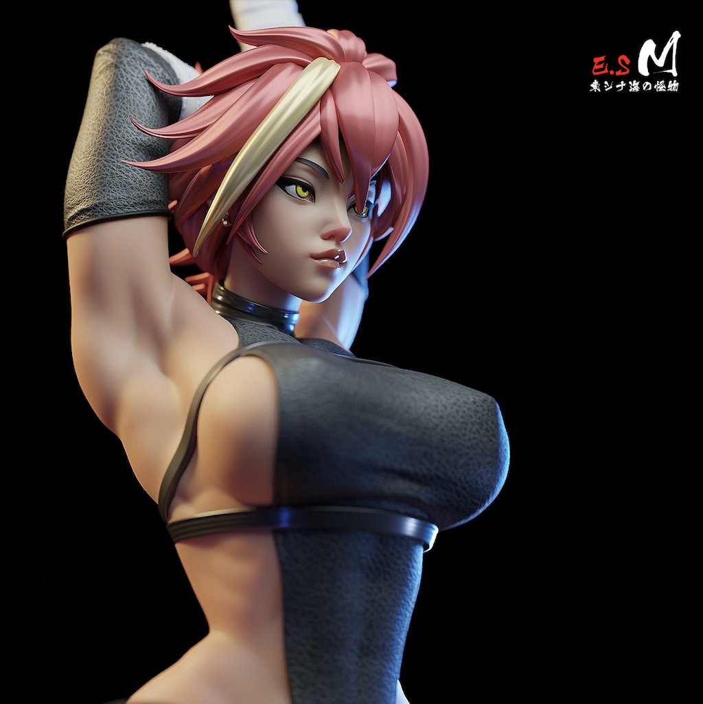 Marl Barrock Style Tensei Coliseum Unpainted Resin Garage Kit (1/6-1/12)