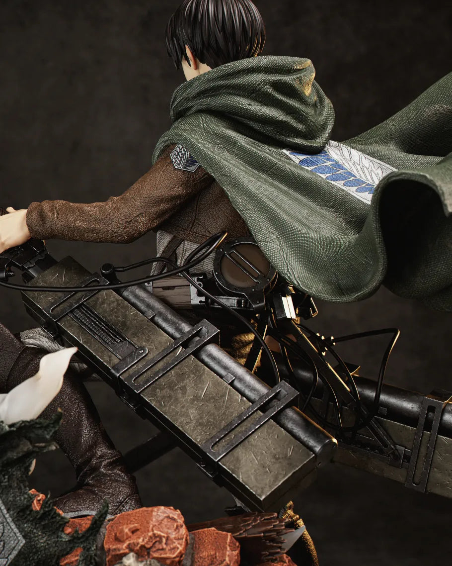 Levi Ackerman Style Scout Captain Resin Kit – Unpainted 3D Printed Model Kit