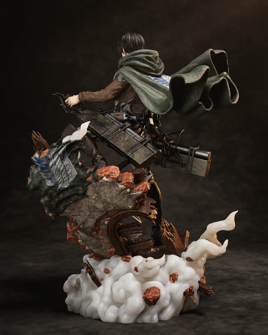 Levi Ackerman Style Scout Captain Resin Kit – Unpainted 3D Printed Model Kit