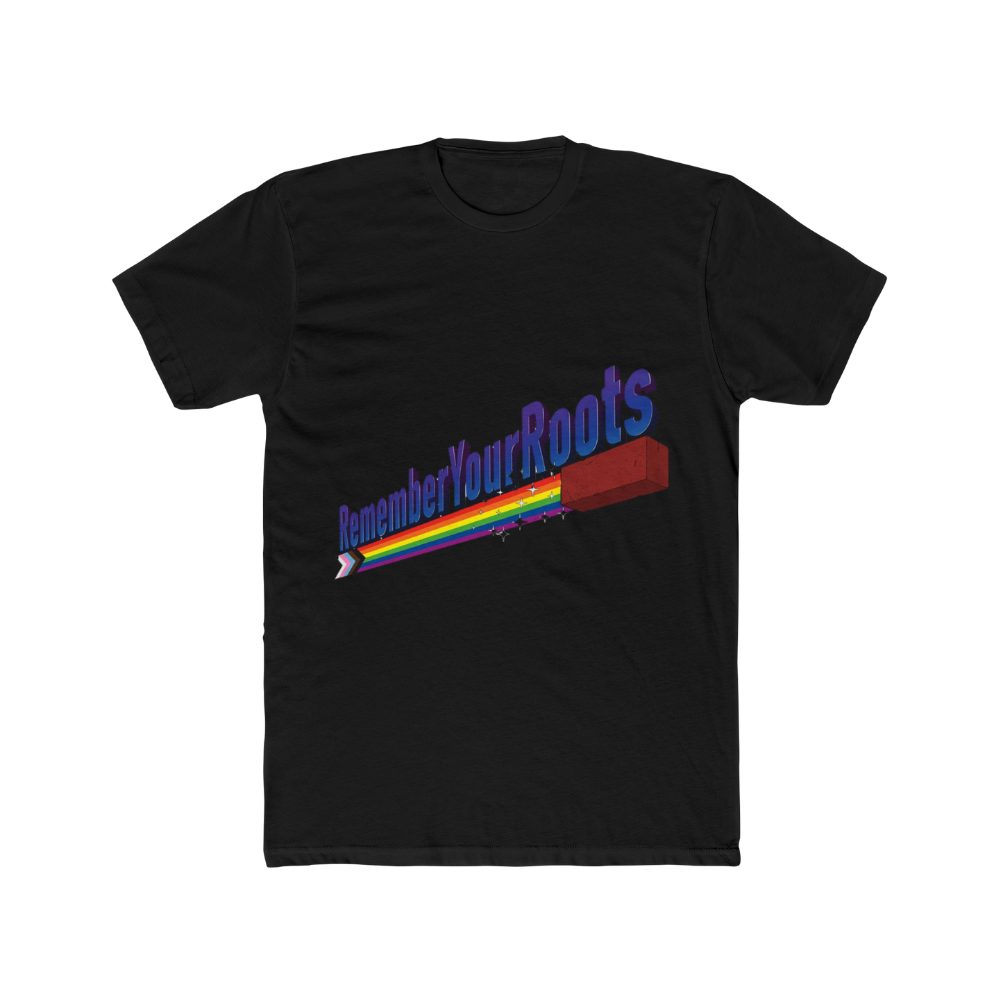 Pride Brick T-Shirt – LGBTQ+ Protest Graphic Tee, Queer Defiance Shirt, Pride Was a Riot