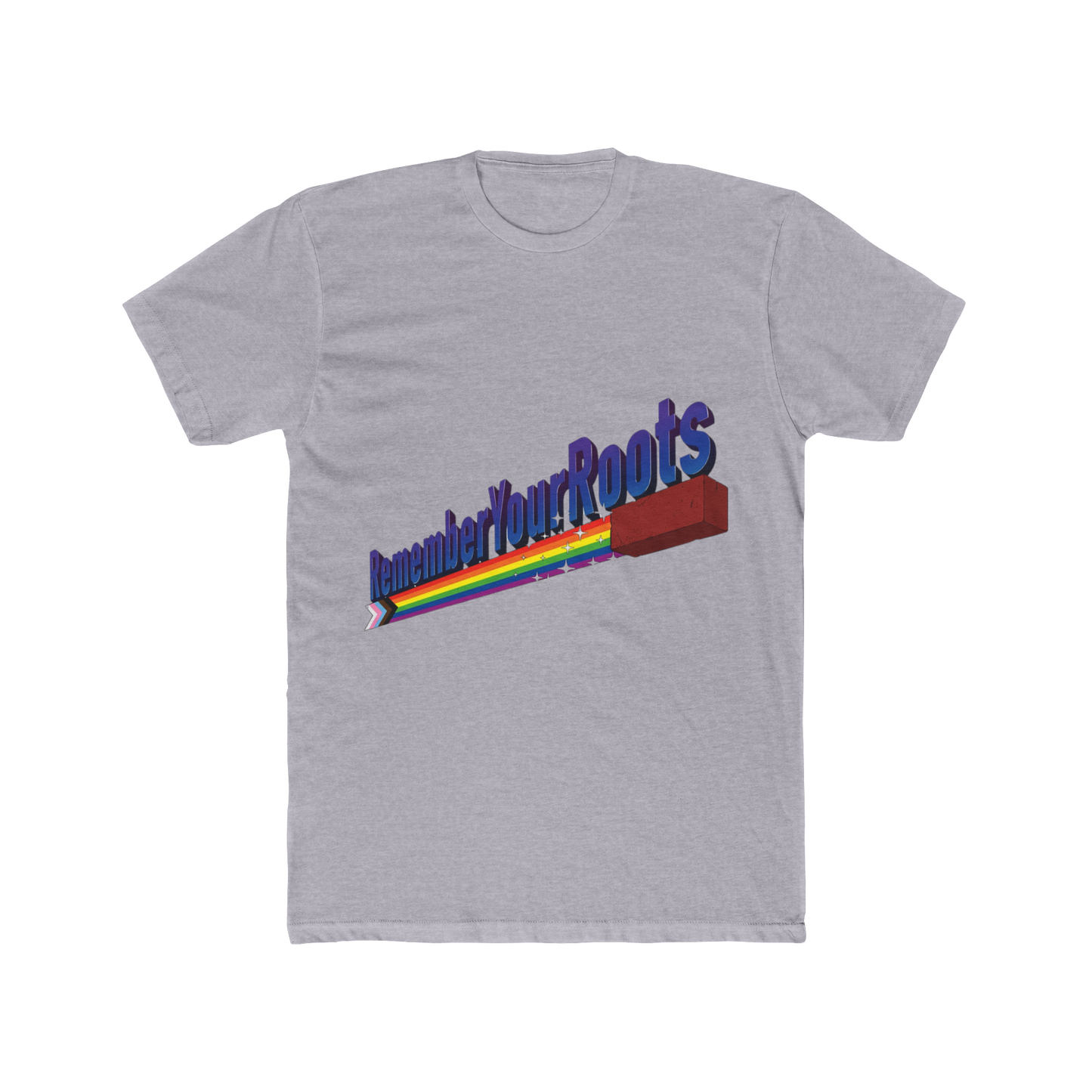 Pride Brick T-Shirt – LGBTQ+ Protest Graphic Tee, Queer Defiance Shirt, Pride Was a Riot