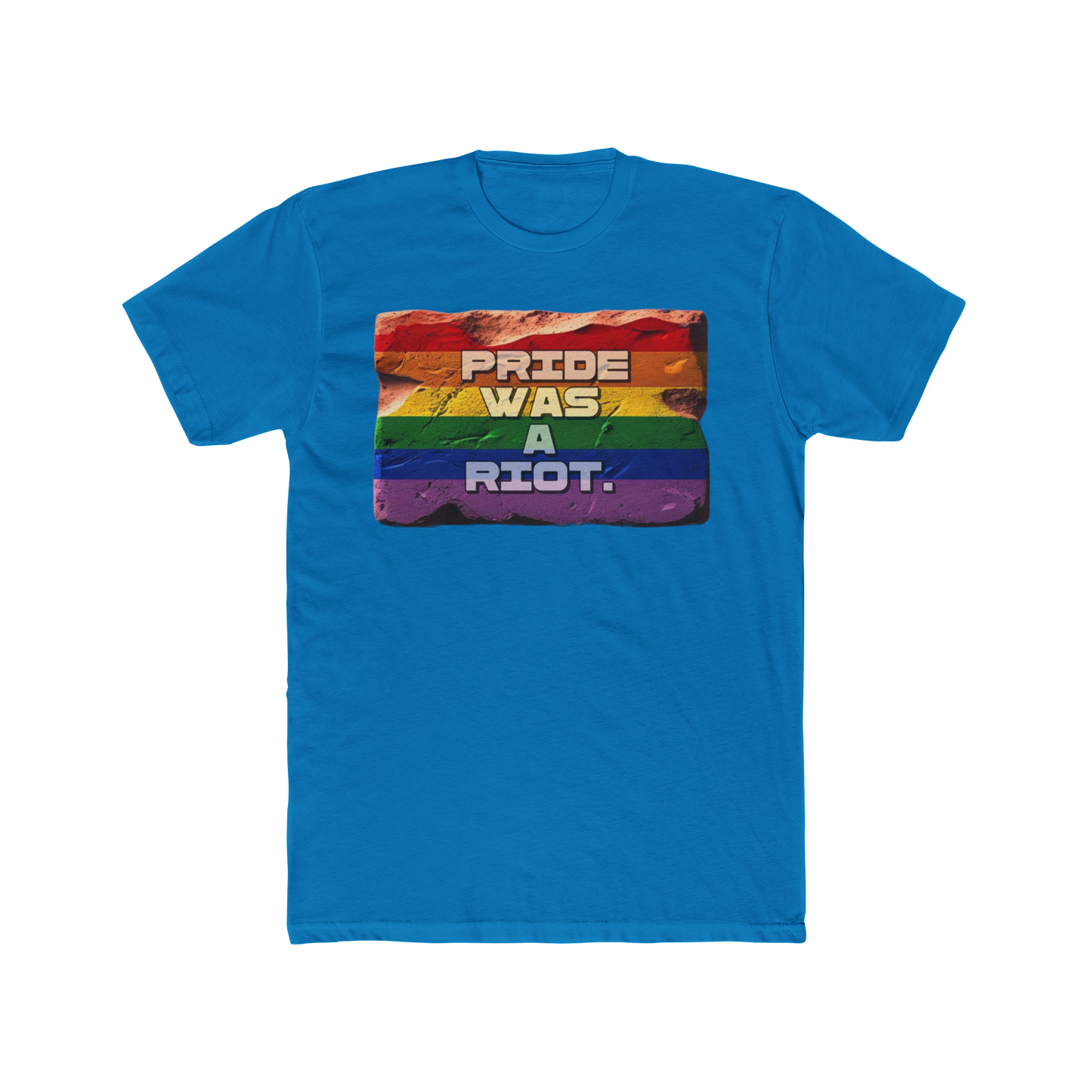 Pride Was a Riot T-Shirt – LGBTQ+ Protest Tee, Queer History Graphic Pride Shirt