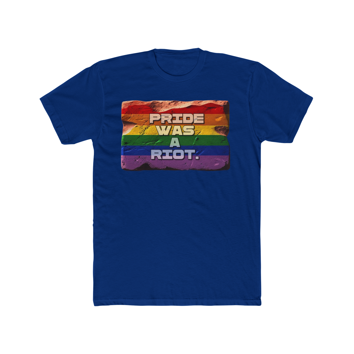 Pride Was a Riot T-Shirt – LGBTQ+ Protest Tee, Queer History Graphic Pride Shirt
