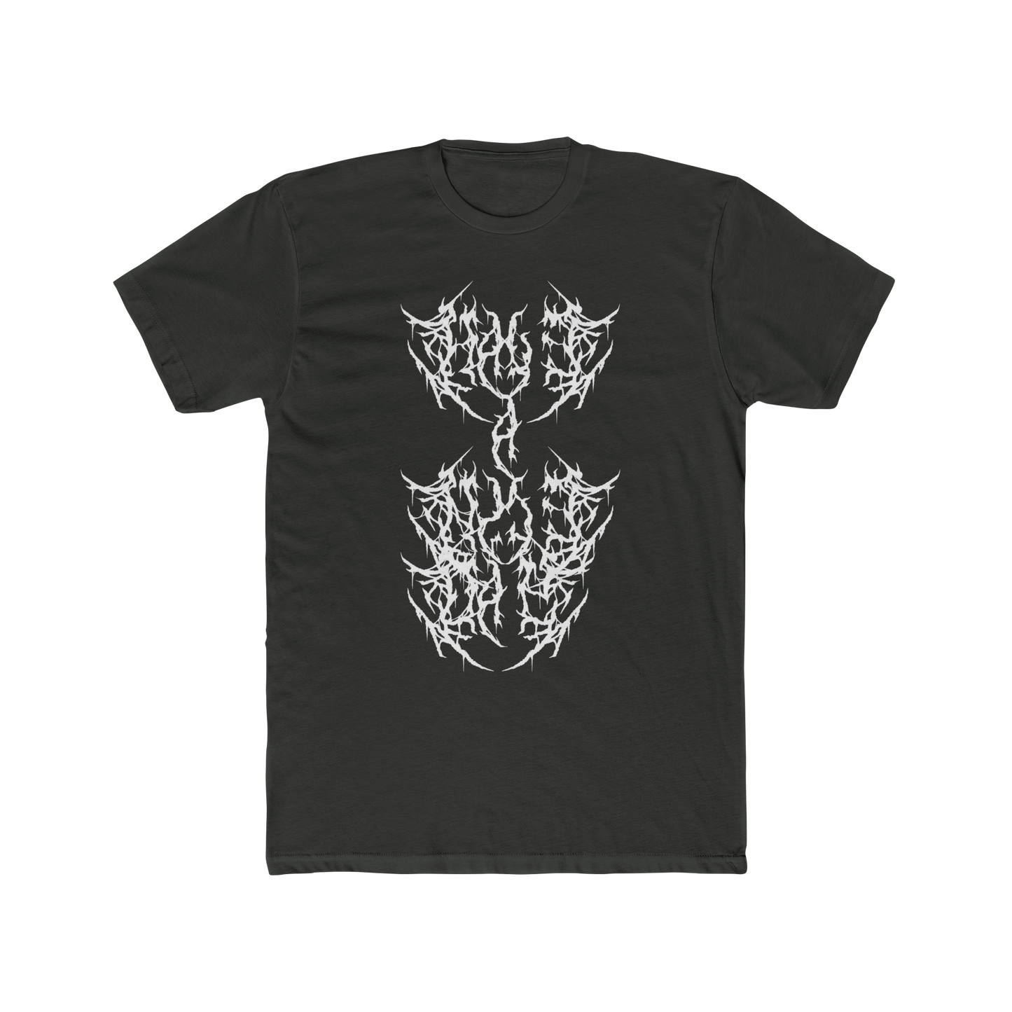 Have a Nice Day Shirt - Metal Font Shirt, Heavy Metal Aesthetic Tee, Death Metal Typography, Goth Rock and Roll T-Shirt, Rare Cool Graphic