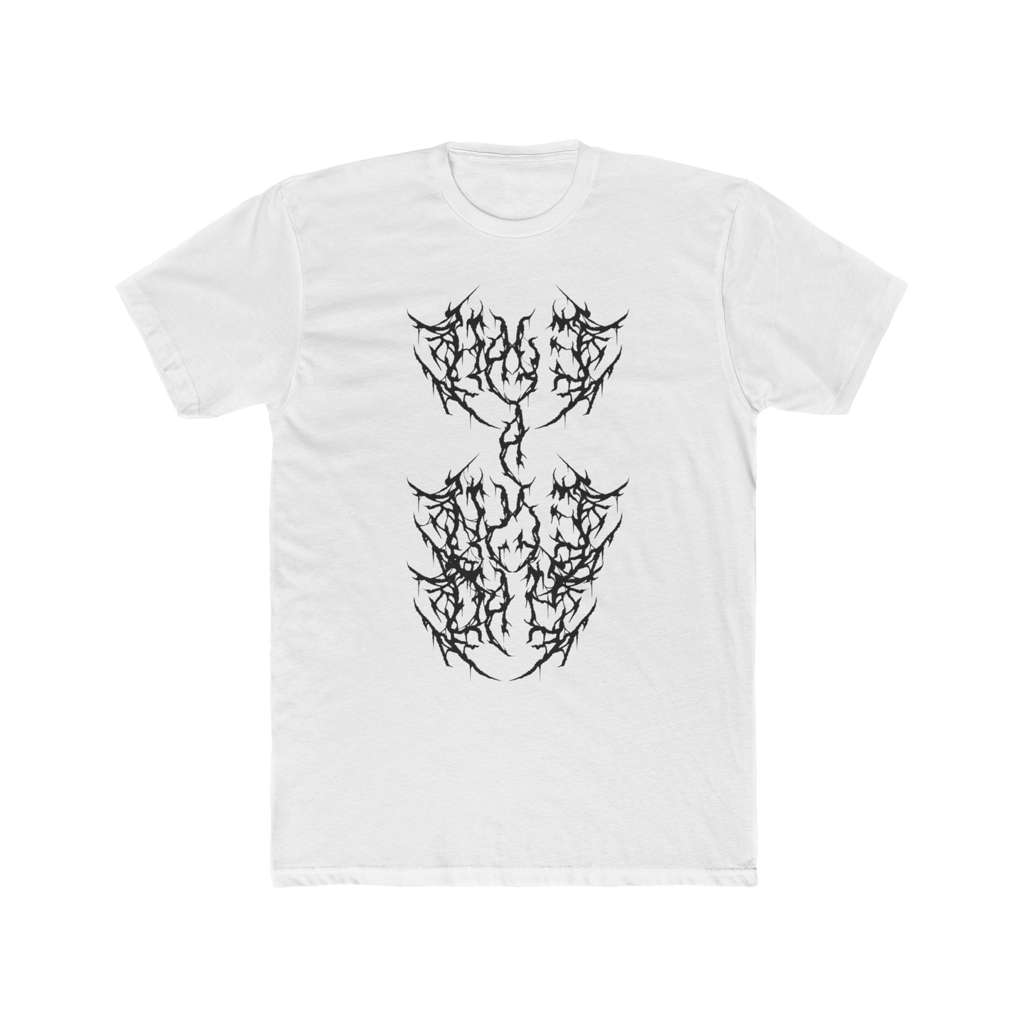 Have a Nice Day Shirt - Metal Font Shirt, Heavy Metal Aesthetic Tee, Death Metal Typography, Goth Rock and Roll T-Shirt, Rare Cool Graphic