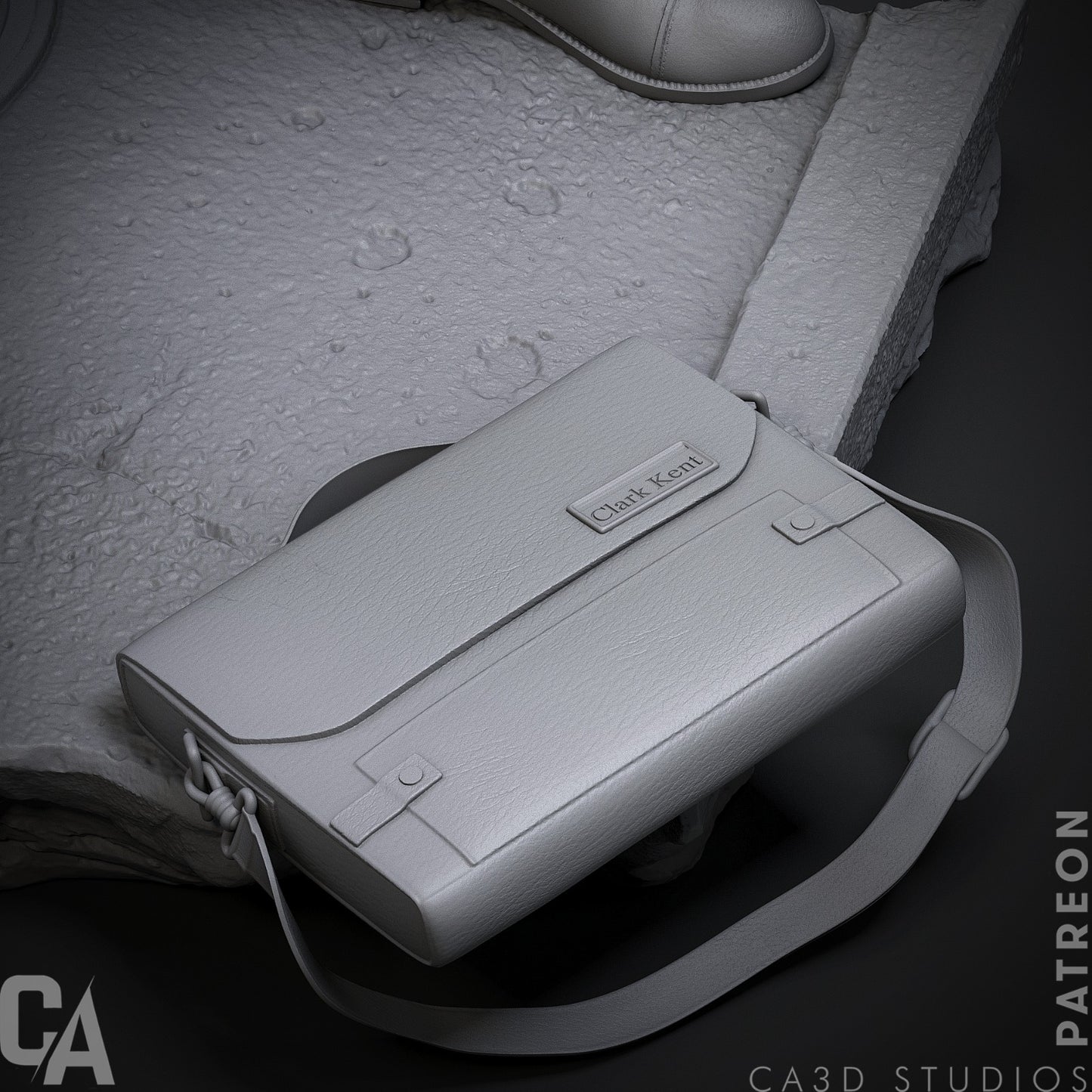 Superman style Man of Might resin kit – Unpainted 3D Printed Model kit