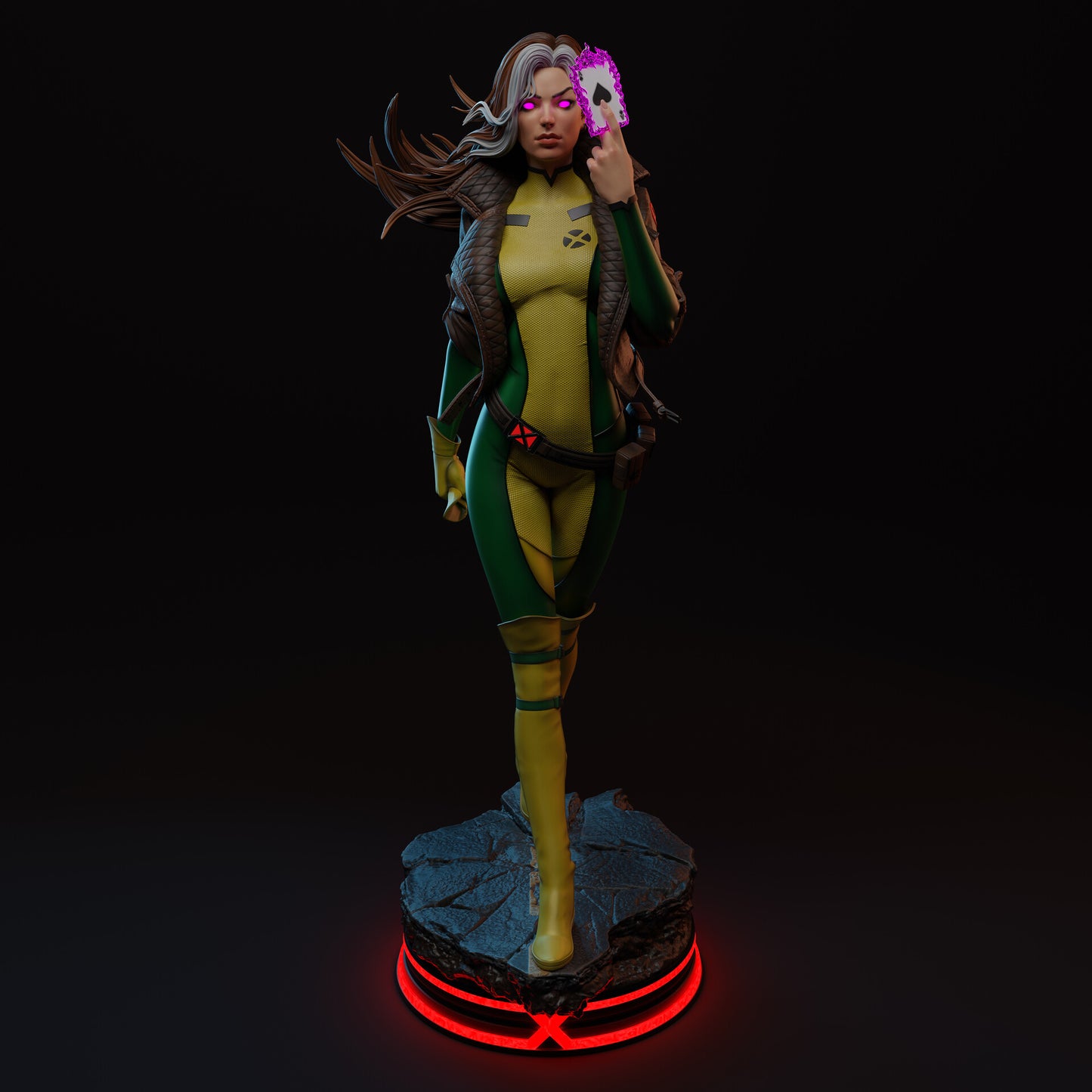 Rogue style Southern Powerhouse Girl resin kit – Unpainted 3D Printed Model kit