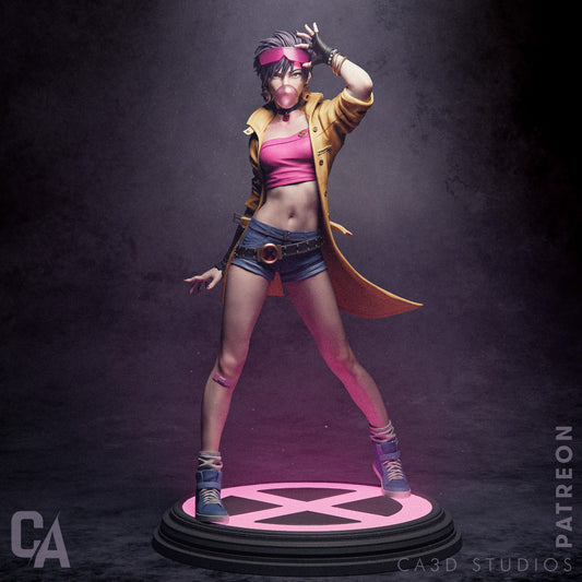 Jubilee style Firecracker Flair Girl resin kit – Unpainted 3D Printed Model kit
