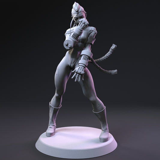 Cammy Style Delta Red Operative Resin Kit – Unpainted 3D Printed Model Kit