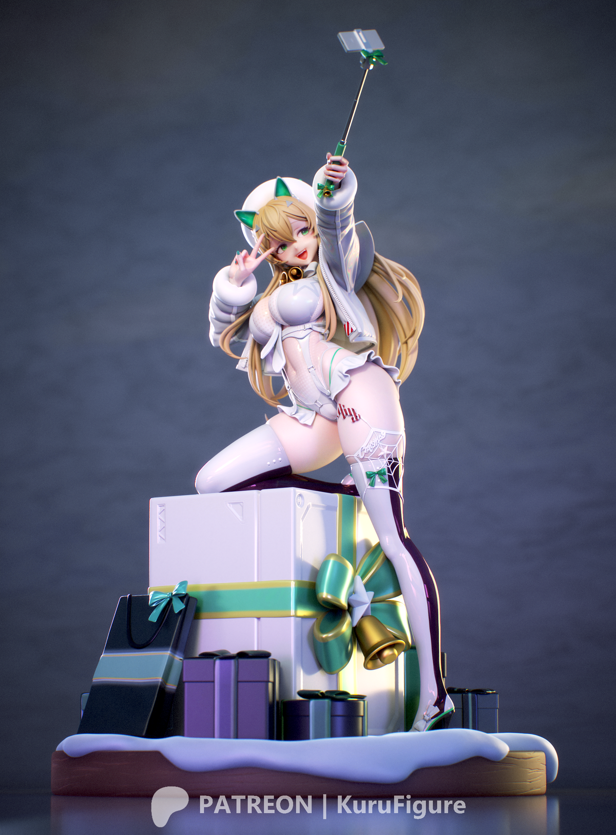 Winter Rupee Style NIKKE Unpainted Resin Garage Kit (1/6-1/12)