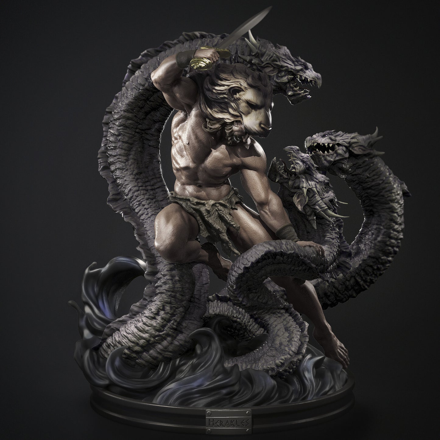 Hercules resin kit – Unpainted 3D Printed Model kit