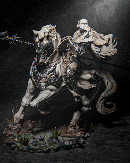 Dareios Style Warlock Knight Resin Kit – Unpainted 3D Printed Model Kit