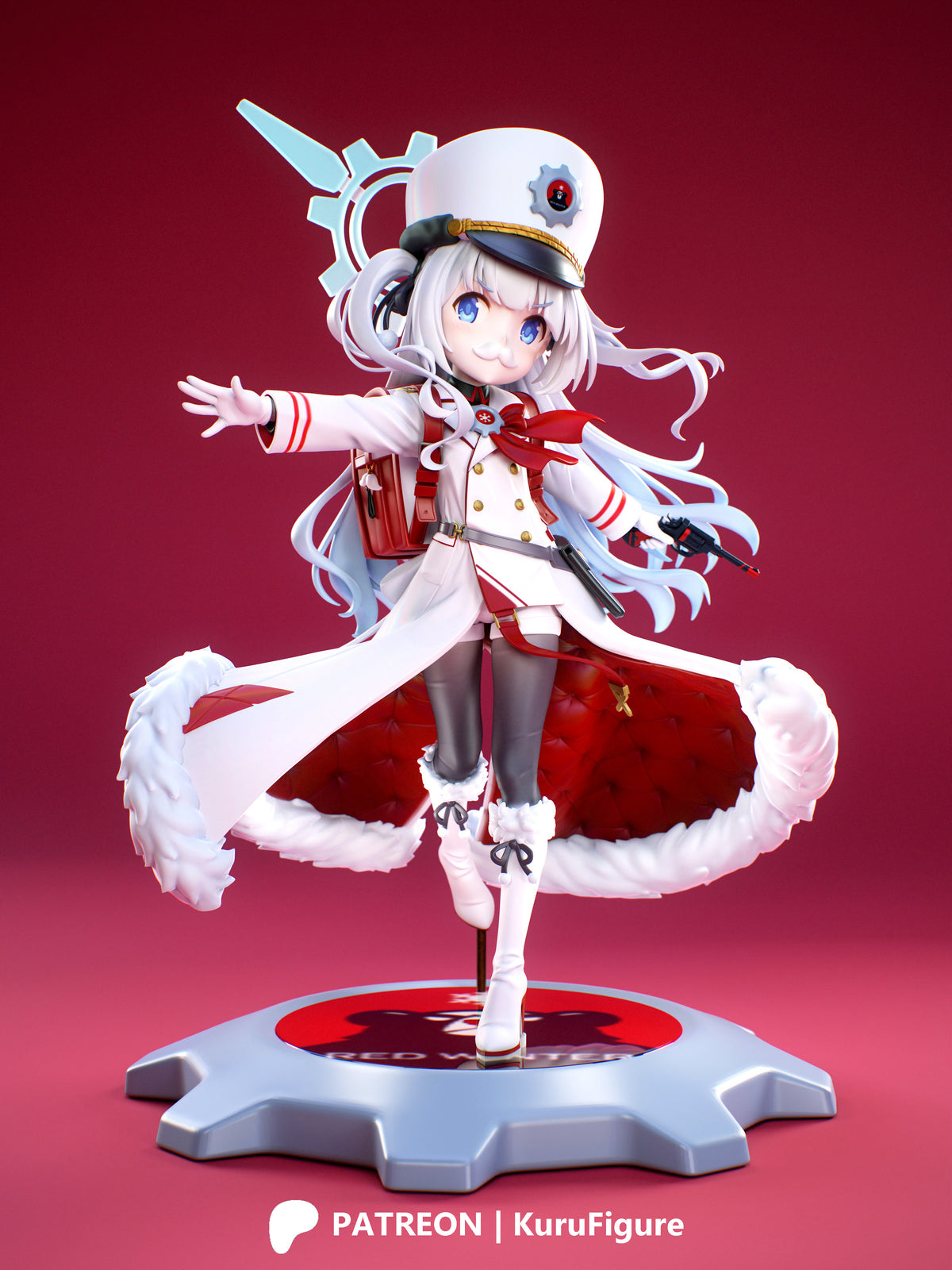 Renkawa Cherino Style Blue Archive Unpainted Resin Kit (1/6-1/12)