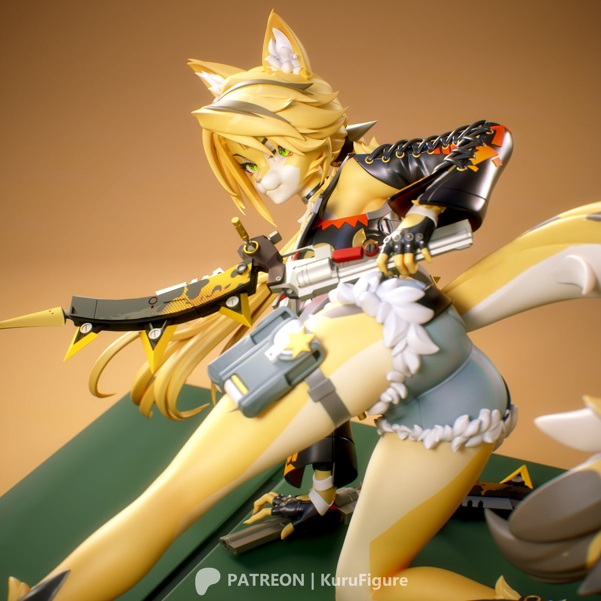 Pulchra Style Zenless Zone Zero Unpainted Resin Garage Kit (1/6-1/12)