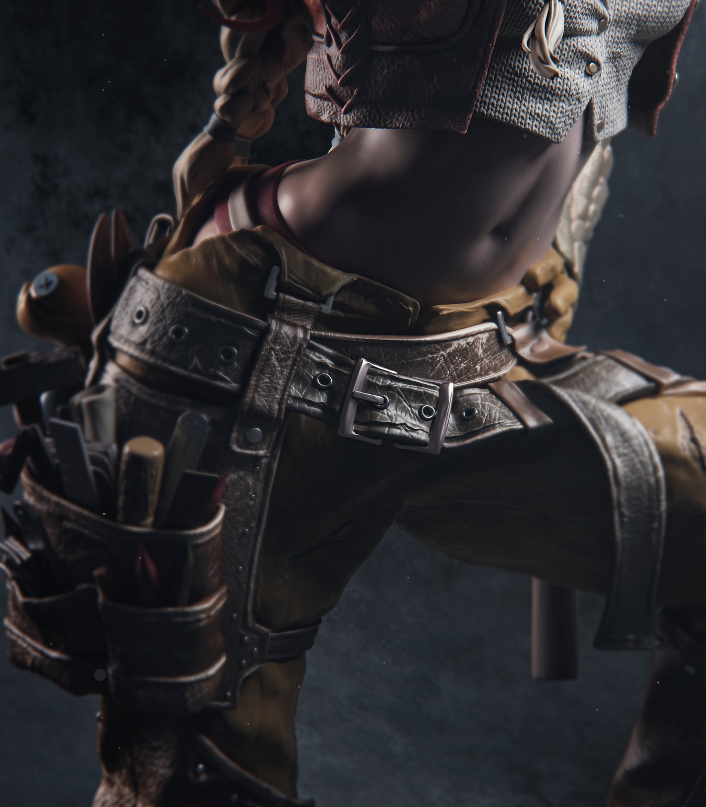 Gemma style Monster Slayer resin kit – Unpainted 3D Printed Model kit