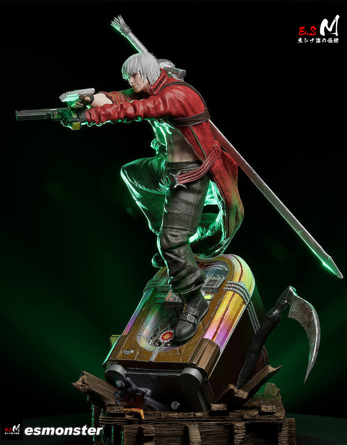 Dante Style Devil May Cry Unpainted Resin Garage Model Kit (1/6-1/12)