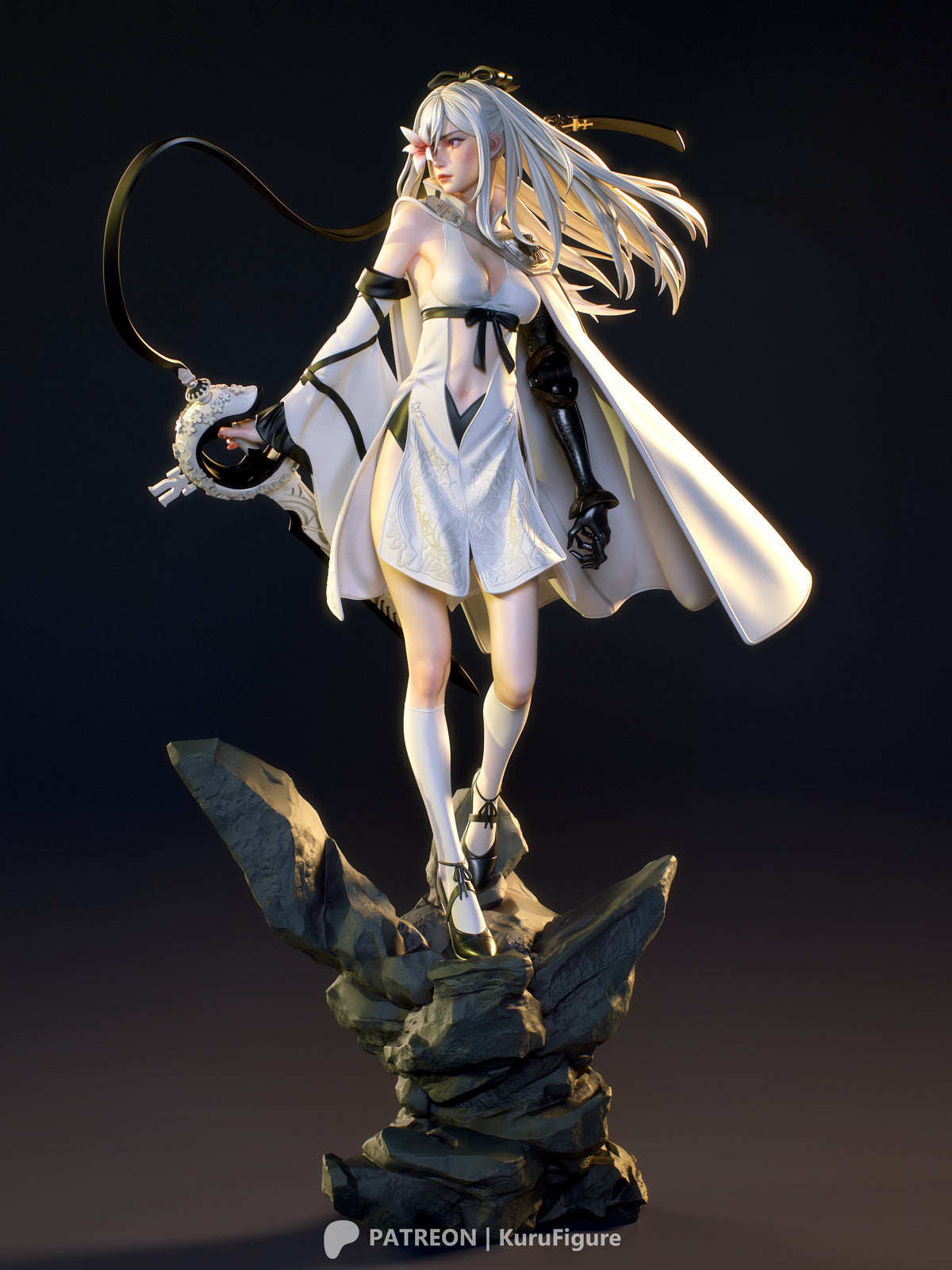 Zero Style Drakengard 3 Unpainted Resin Garage Kit (1/6-1/12)