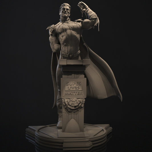 Homelander style Evil Hero resin kit – Unpainted 3D Printed Model kit