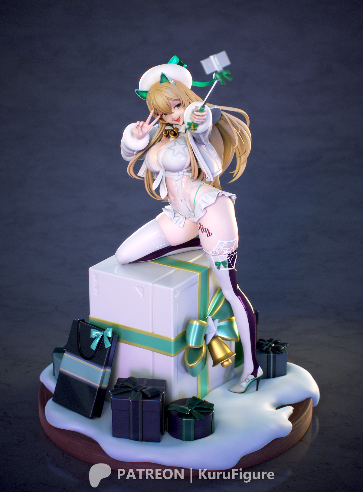 Winter Rupee Style NIKKE Unpainted Resin Garage Kit (1/6-1/12)