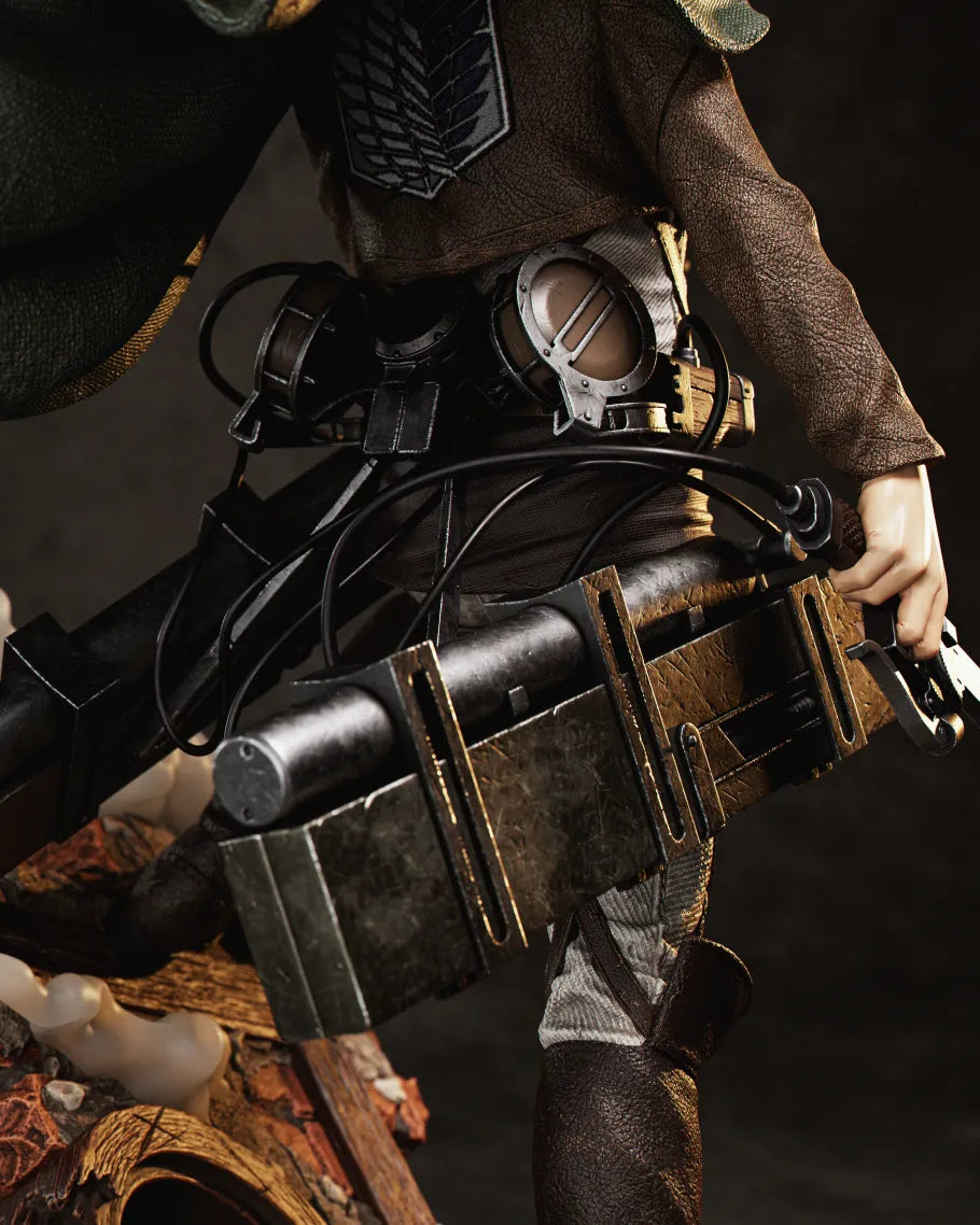 Levi Ackerman Style Scout Captain Resin Kit – Unpainted 3D Printed Model Kit