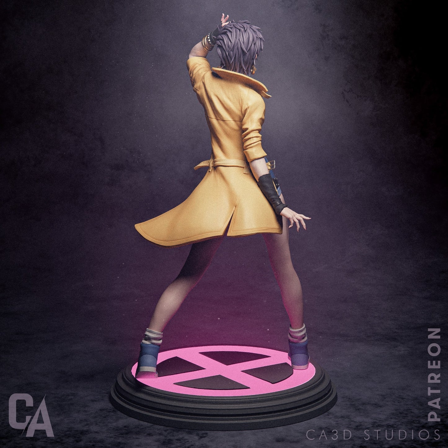 Jubilee style Firecracker Flair Girl resin kit – Unpainted 3D Printed Model kit