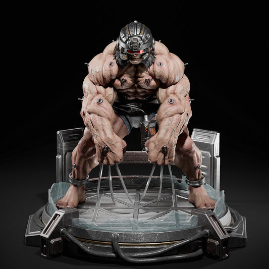 Wolverine style Adamantium Fury resin kit – Unpainted 3D Printed Model kit