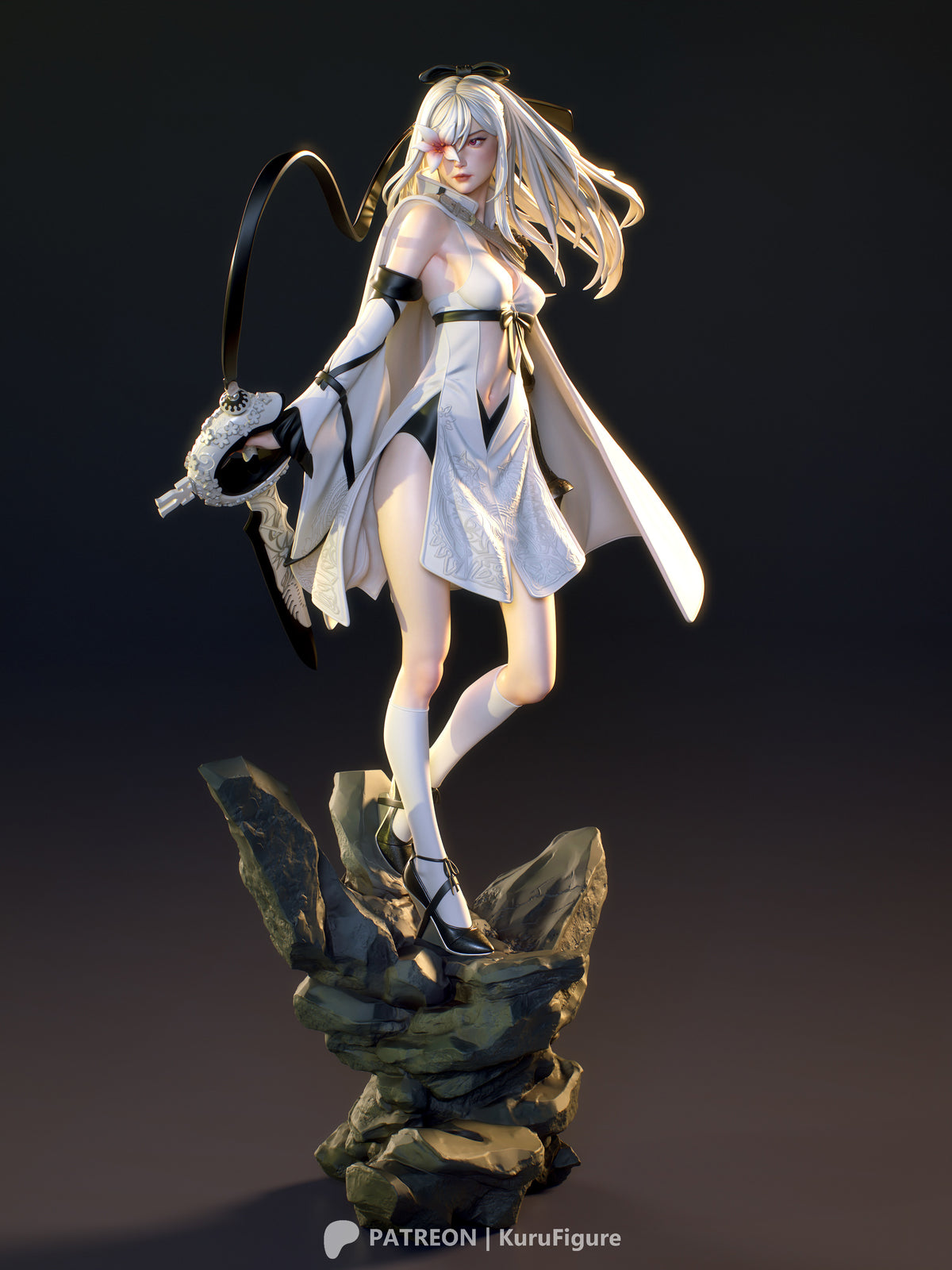 Zero Style Drakengard 3 Unpainted Resin Garage Kit (1/6-1/12)