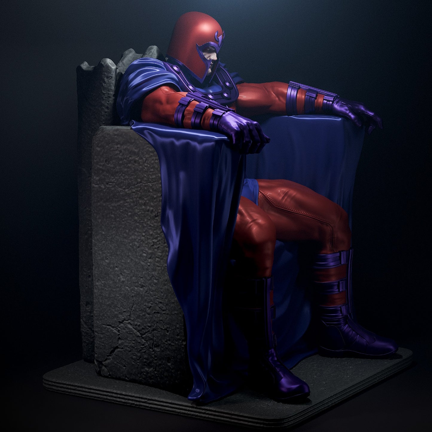Magnito style Master of Magnetism resin kit – Unpainted 3D Printed Model kit