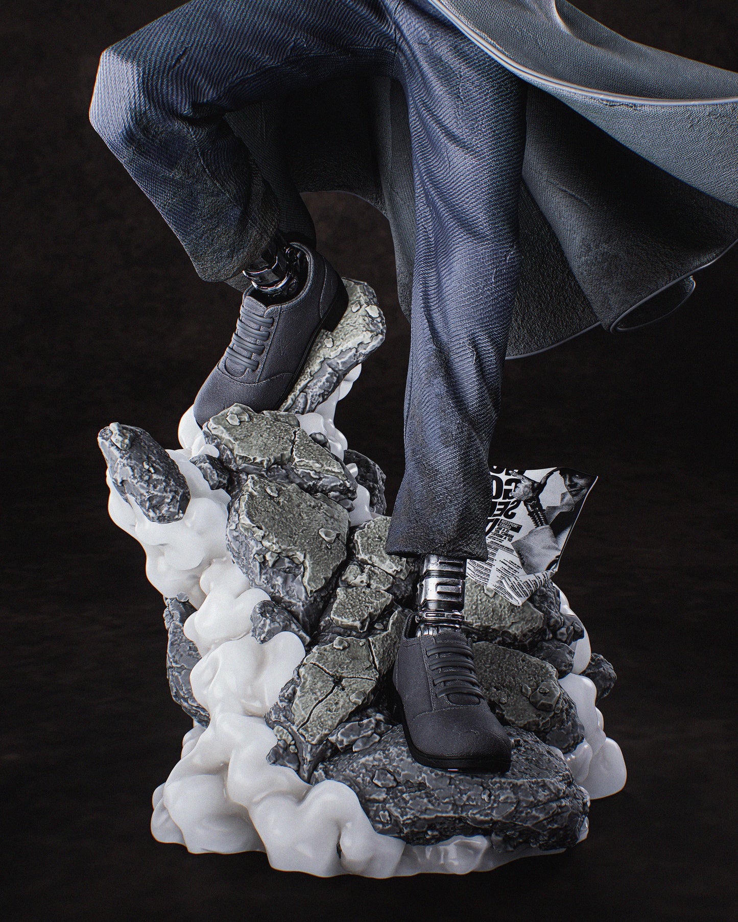 Inspector Gadget style Mechanical Detective resin kit – Unpainted 3D Printed Model kit