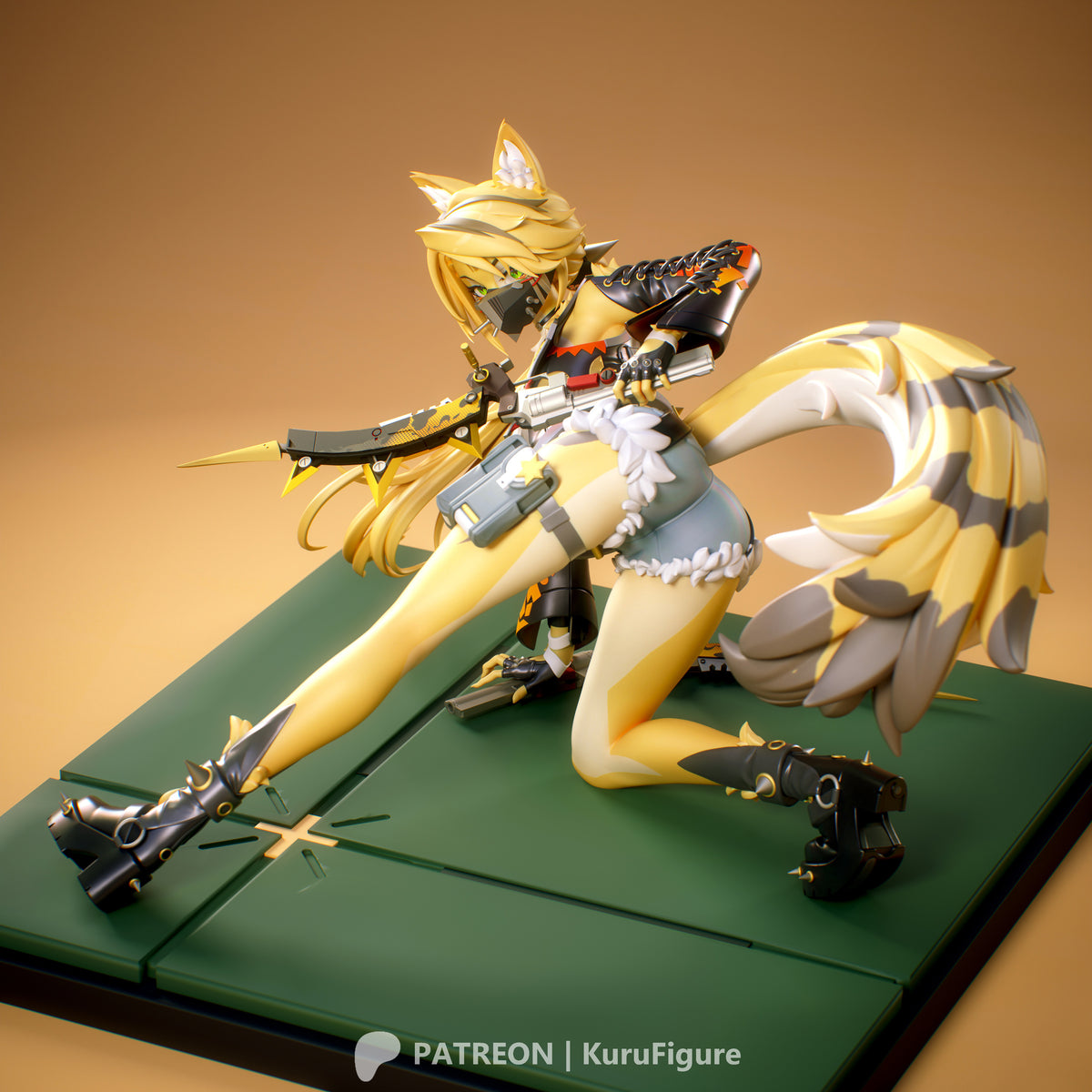 Pulchra Style Zenless Zone Zero Unpainted Resin Garage Kit (1/6-1/12)