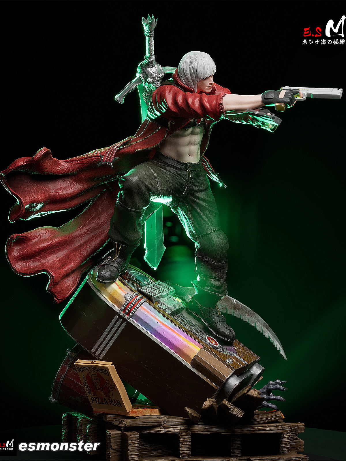Dante Style Devil May Cry Unpainted Resin Garage Model Kit (1/6-1/12)