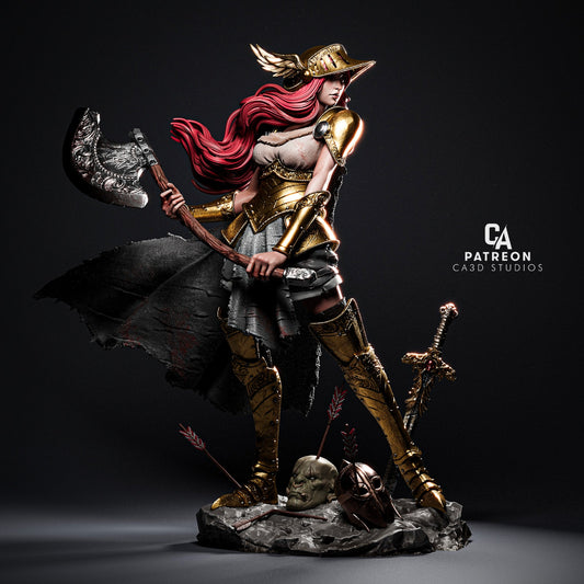 Valkyrie Malenia Style Elden Ring Unpainted Resin Garage Model Kit (1/6-1/12)