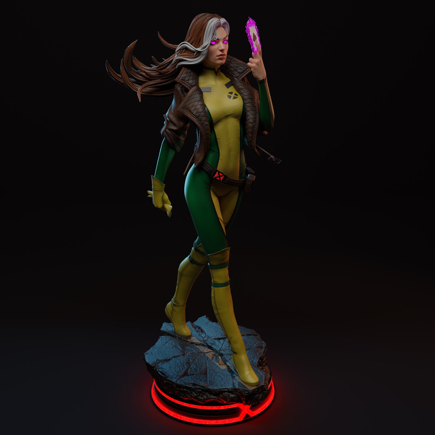Rogue style Southern Powerhouse Girl resin kit – Unpainted 3D Printed Model kit