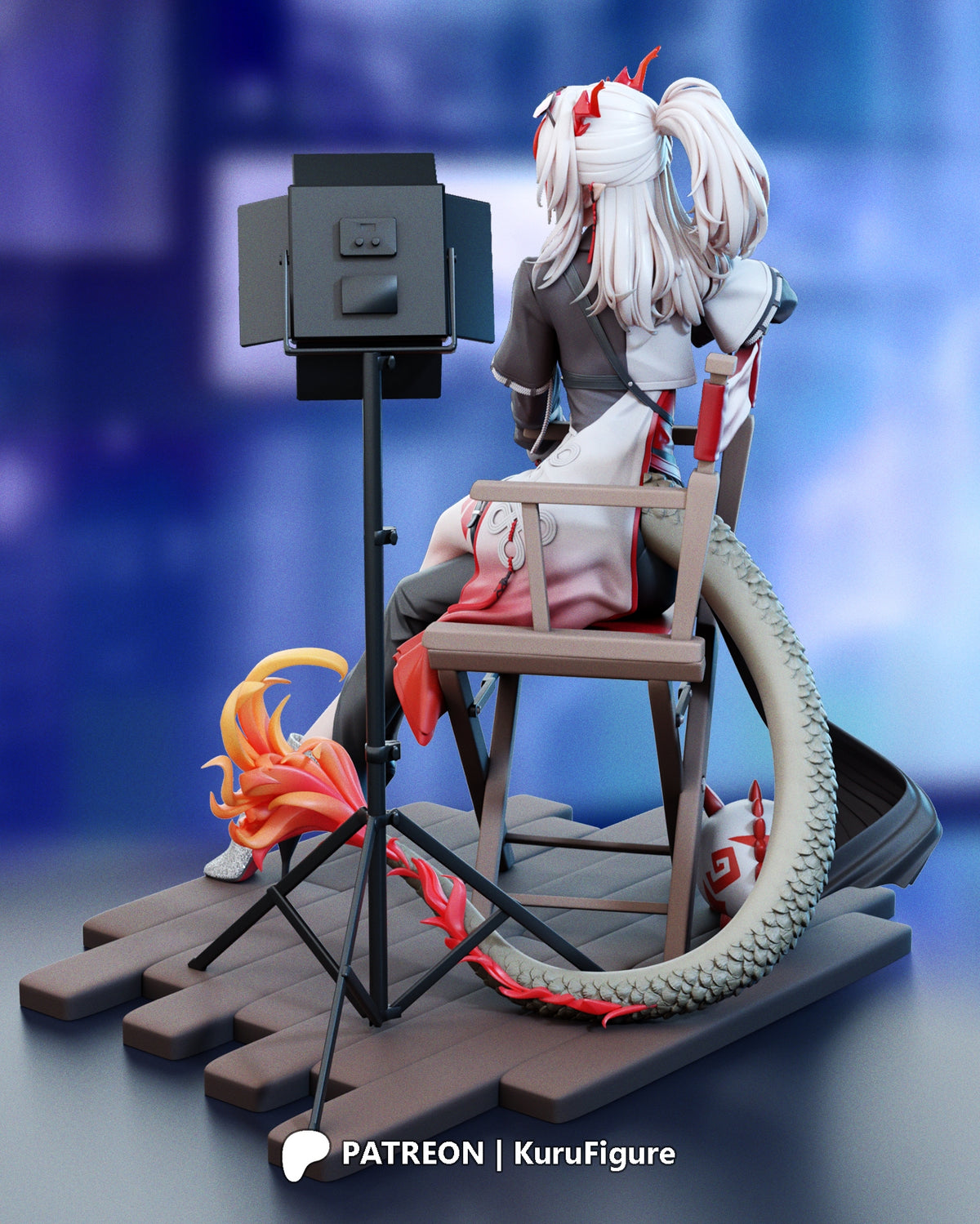 Nian Style Arknights Unpainted Resin Garage Kit (1/6-1/12)