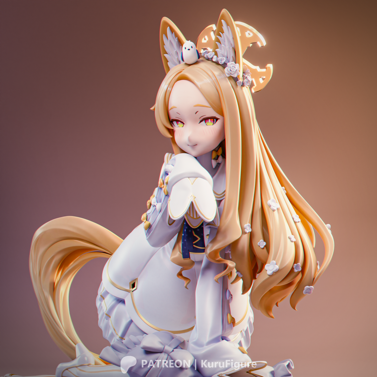 Yurizono Seia Style Blue Archive Unpainted Resin Kit (1/6-1/12)