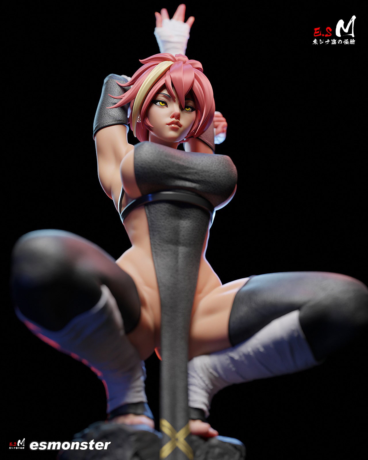 Marl Barrock Style Tensei Coliseum Unpainted Resin Garage Kit (1/6-1/12)